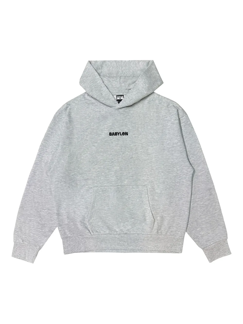 Babylon LA logo-detail hoodie - Grigio