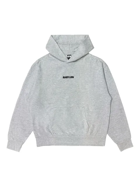 Babylon LA logo-detail hoodie