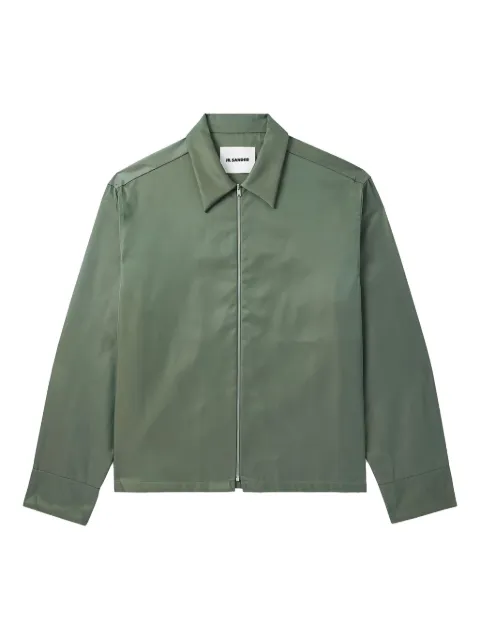 Jil Sander zip-up shirt