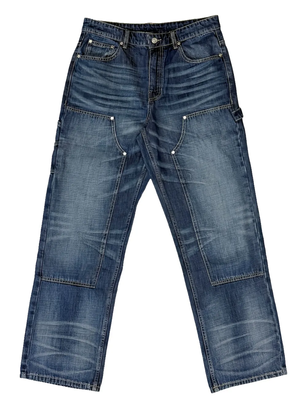 Babylon LA double-knee jeans - Blu