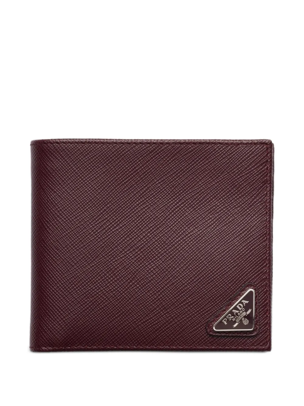 Prada Saffiano leather wallet - Rosso