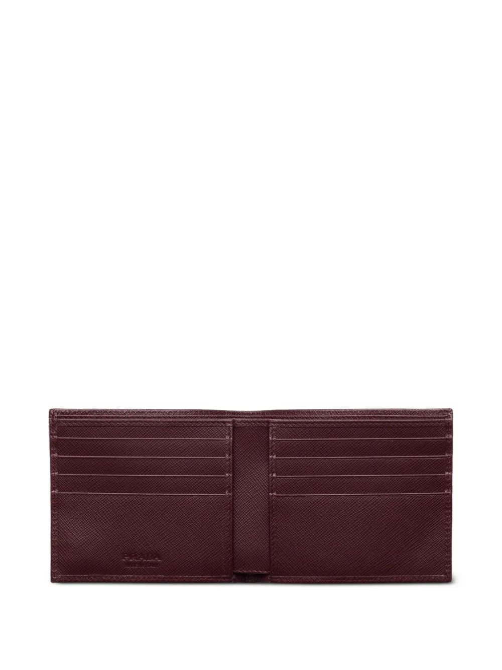Prada Leren portemonnee Rood