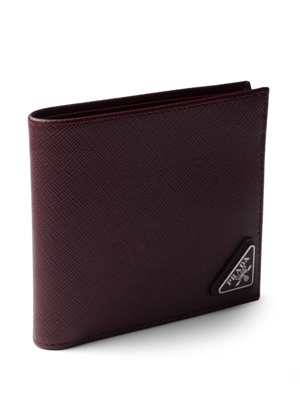  Prada Leather Wallet - Red 