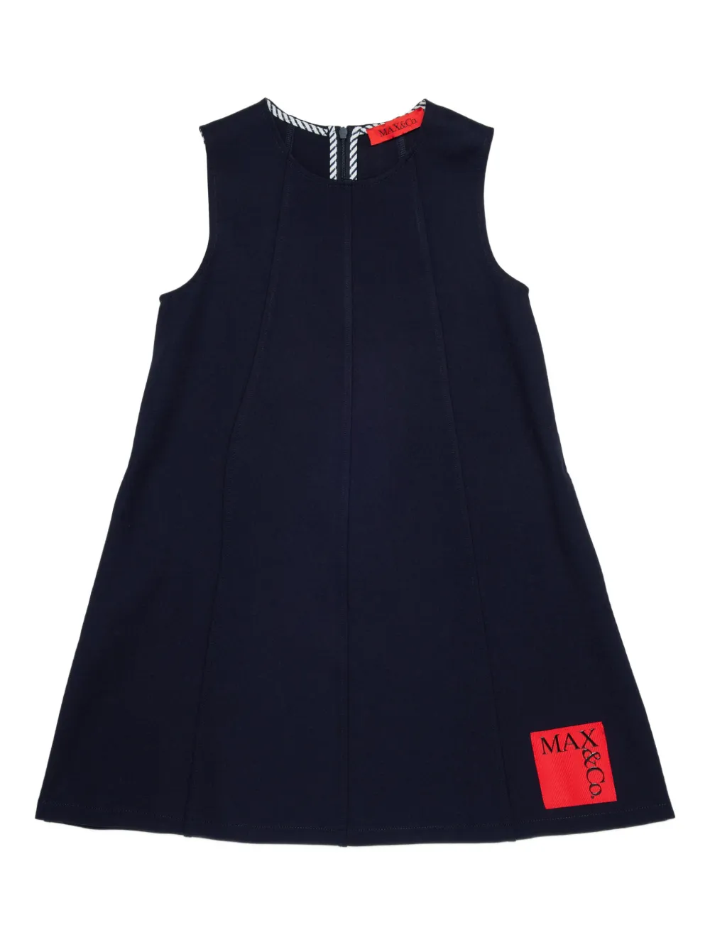 MAX&Co. Kids logo dress - Blu