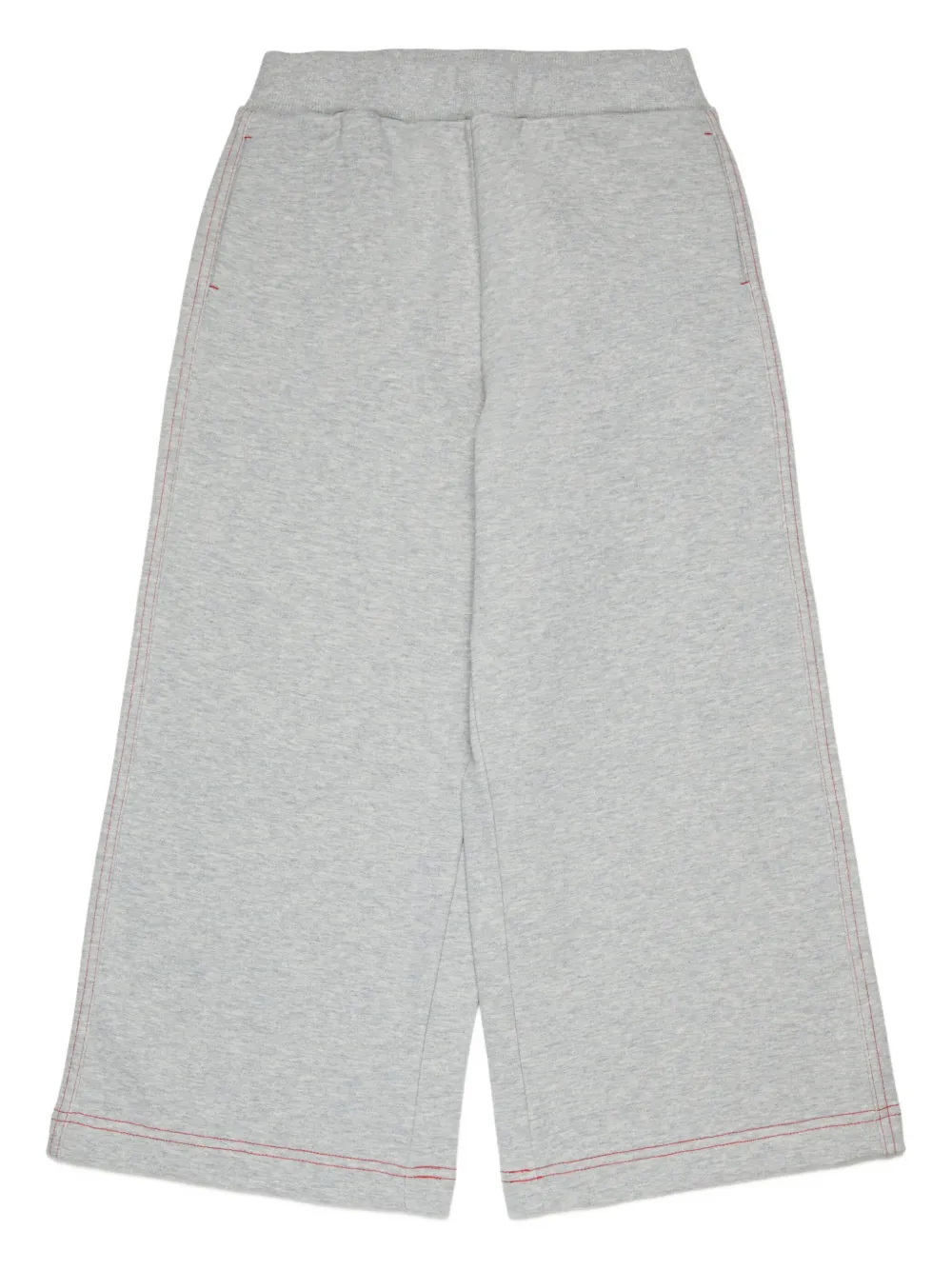 MAX&Co. Kids logo contrast-stitching track pants - Grigio