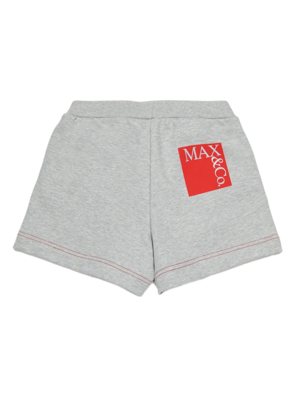  Max&co. Kids Logo Elasticated Shorts - Grey 