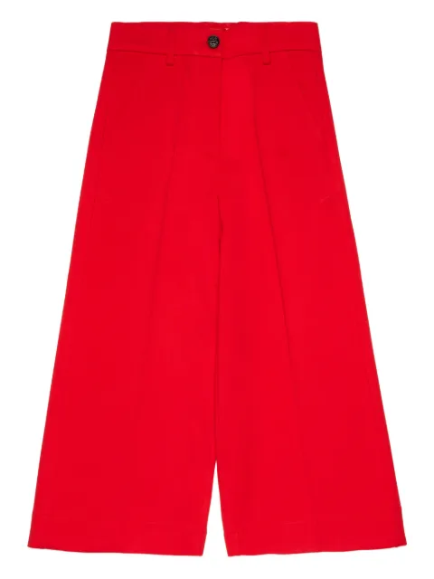 MAX&Co. Kids logo wide-leg trousers