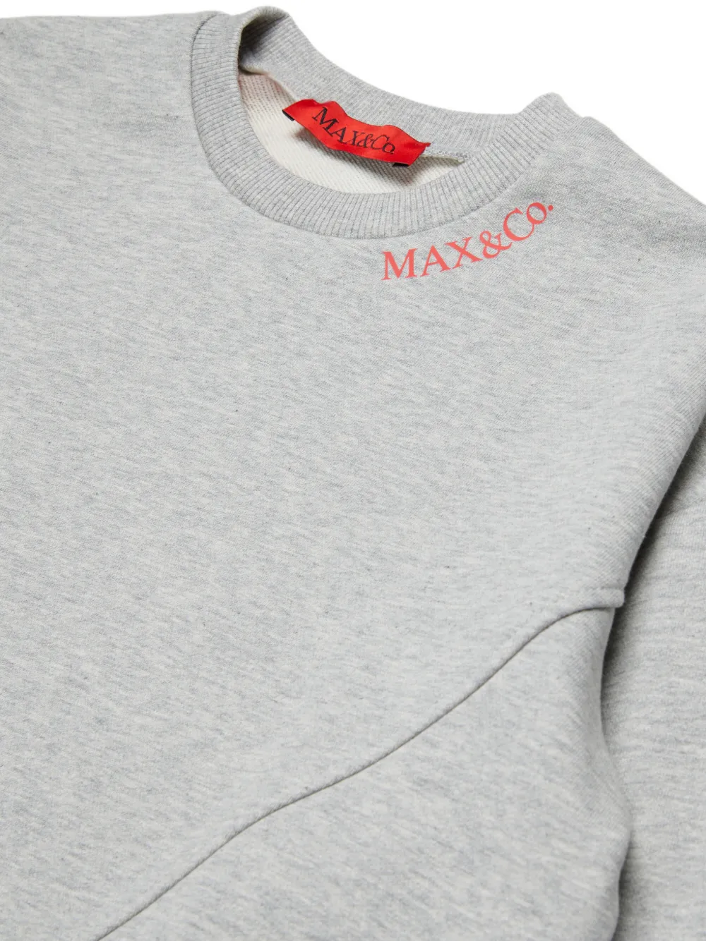 MAX&Co. Kids Sweater met logo Grijs