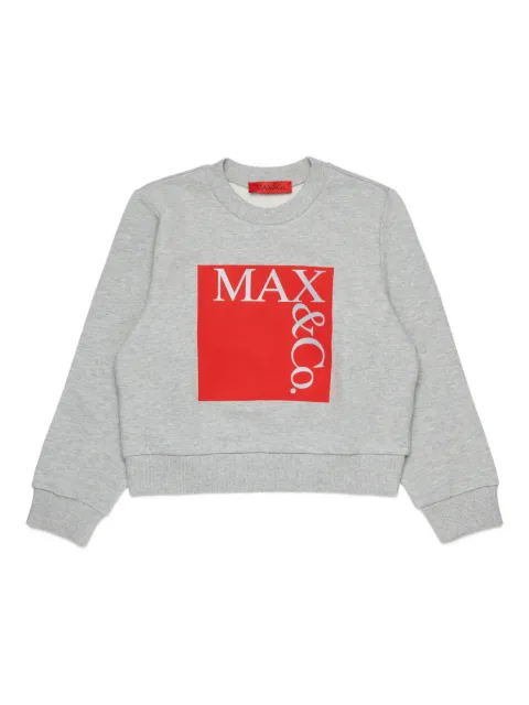 MAX&Co. Kids 크루넥 로고 스웨트셔츠
