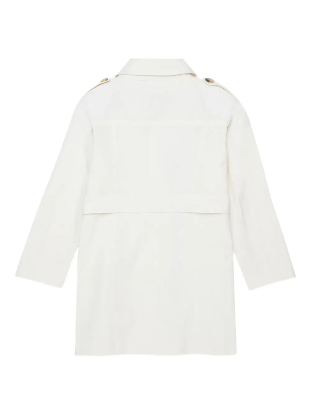 MAX&Co Kids Trenchcoat met dubbele rij knopen Wit