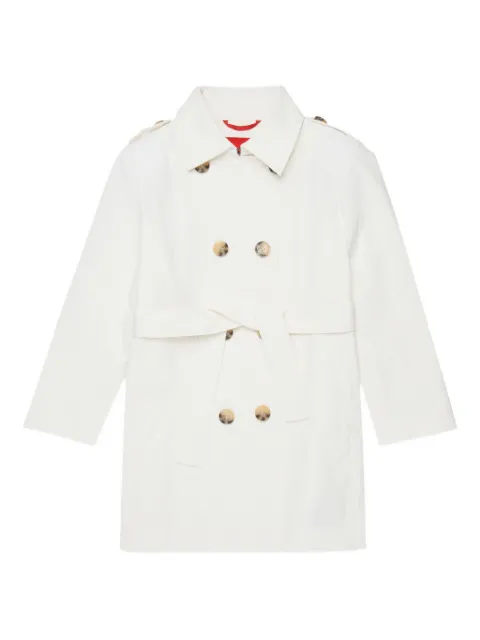 MAX&Co. Kids double-breasted belted trench coat