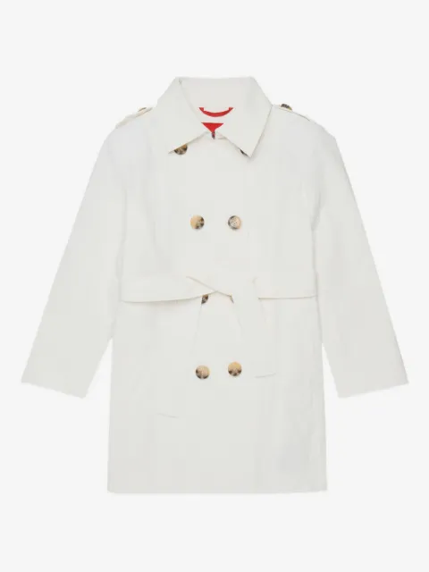 MAX&Co. Kids double-breasted belted trench coat