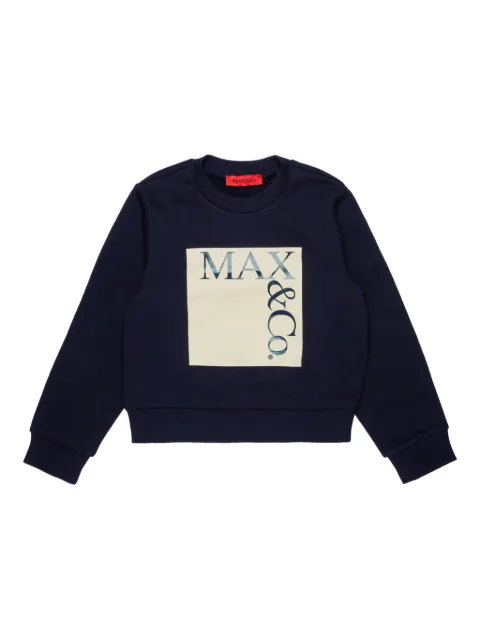 MAX&Co. Kids Sweatshirt mit rundem Ausschnitt