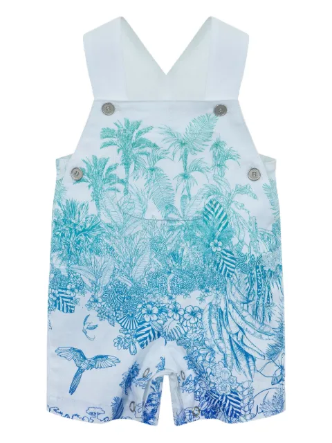Lapin House x Mary Katrantzou barboteuse à imprimé tropical