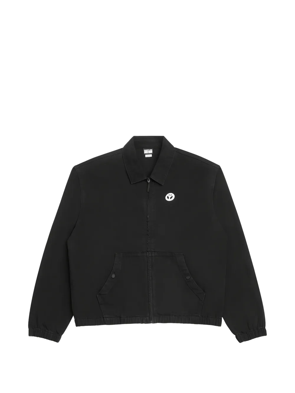 Babylon LA zip-up denim jacket - Nero