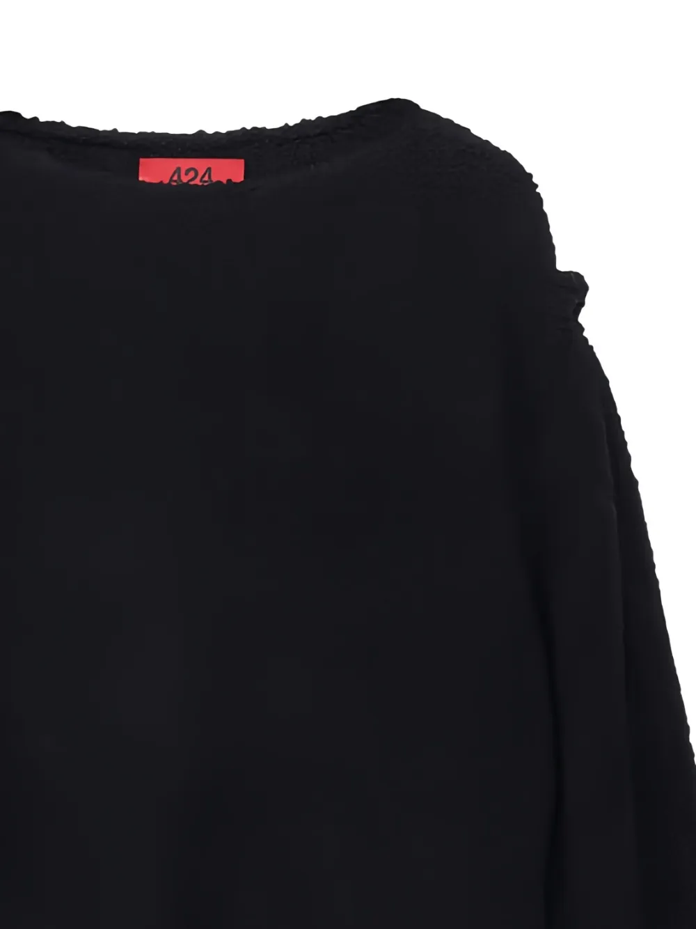 424 Baby bouclé sweater - Zwart