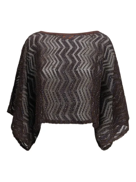 Missoni zigzag-pattern blouse