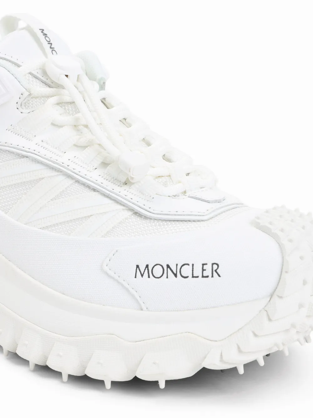 Moncler Sneakers met logoprint Wit