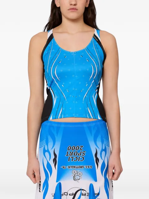 Gina Corrieri chaleco estampado