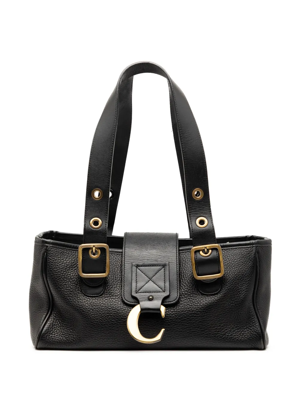 Chloé Pre-Owned 2000-2025 Leather shoulder bag - Black