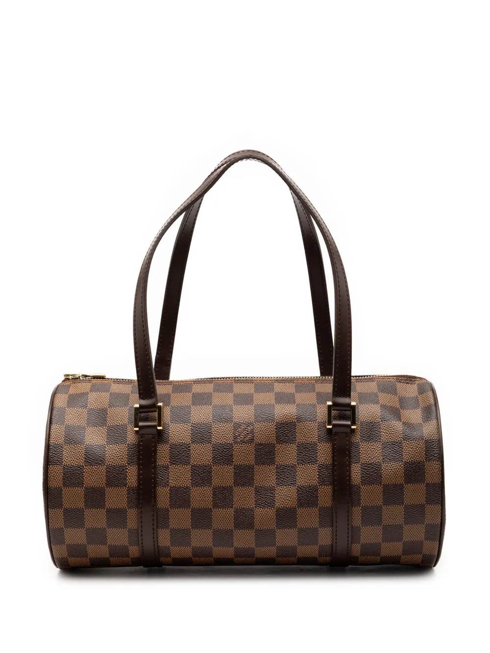 Louis Vuitton Pre-Owned Borsa a mano Papillon 30 in tela Damier Ebène 2004 - Marrone