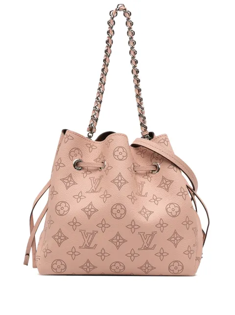Louis Vuitton Pre-Owned 2021-2025 Monogram Mahina Bella satchel