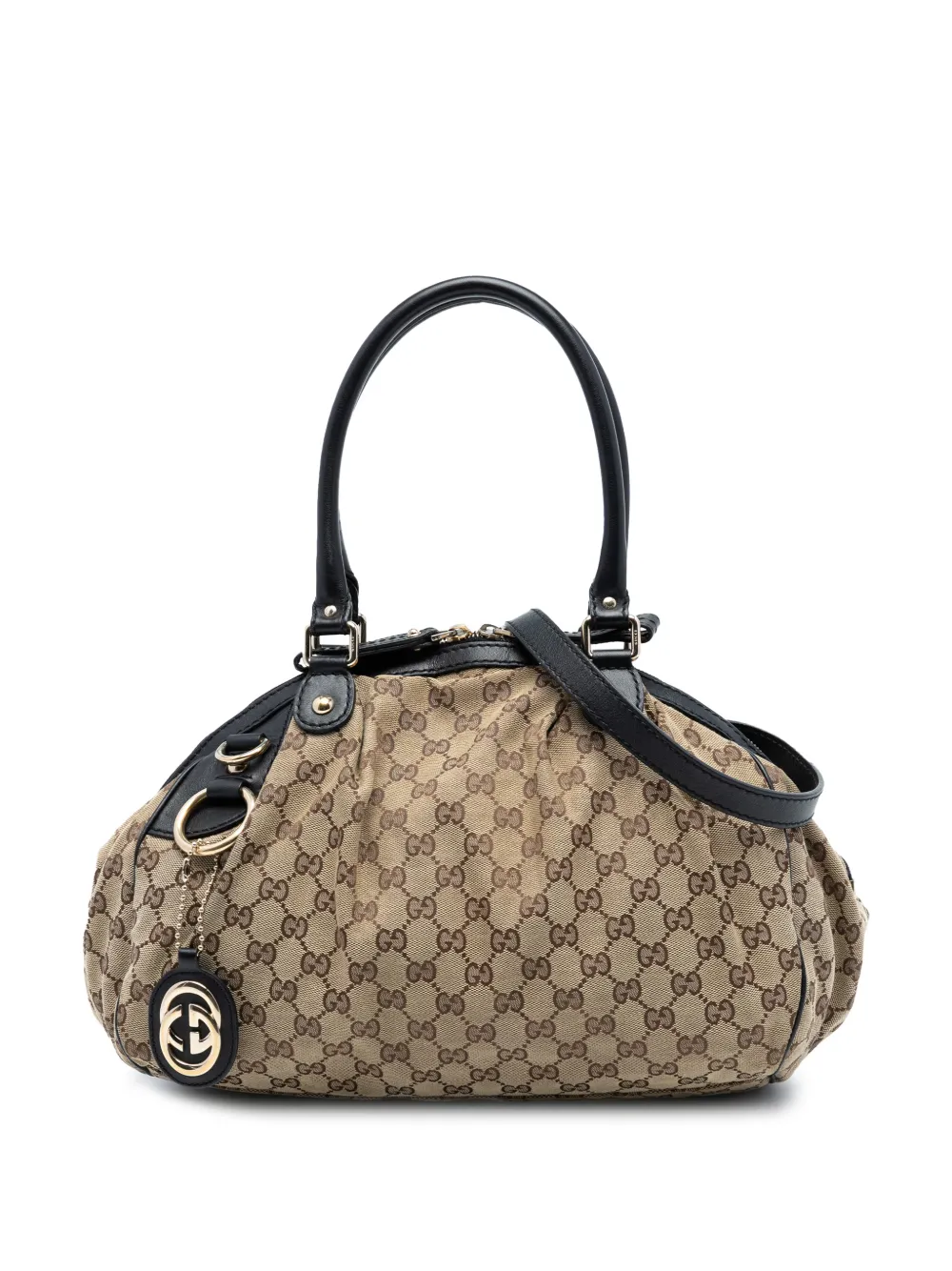 Gucci Pre-Owned 2016-2025 GG Canvas Sukey satchel | Brown | Image 1