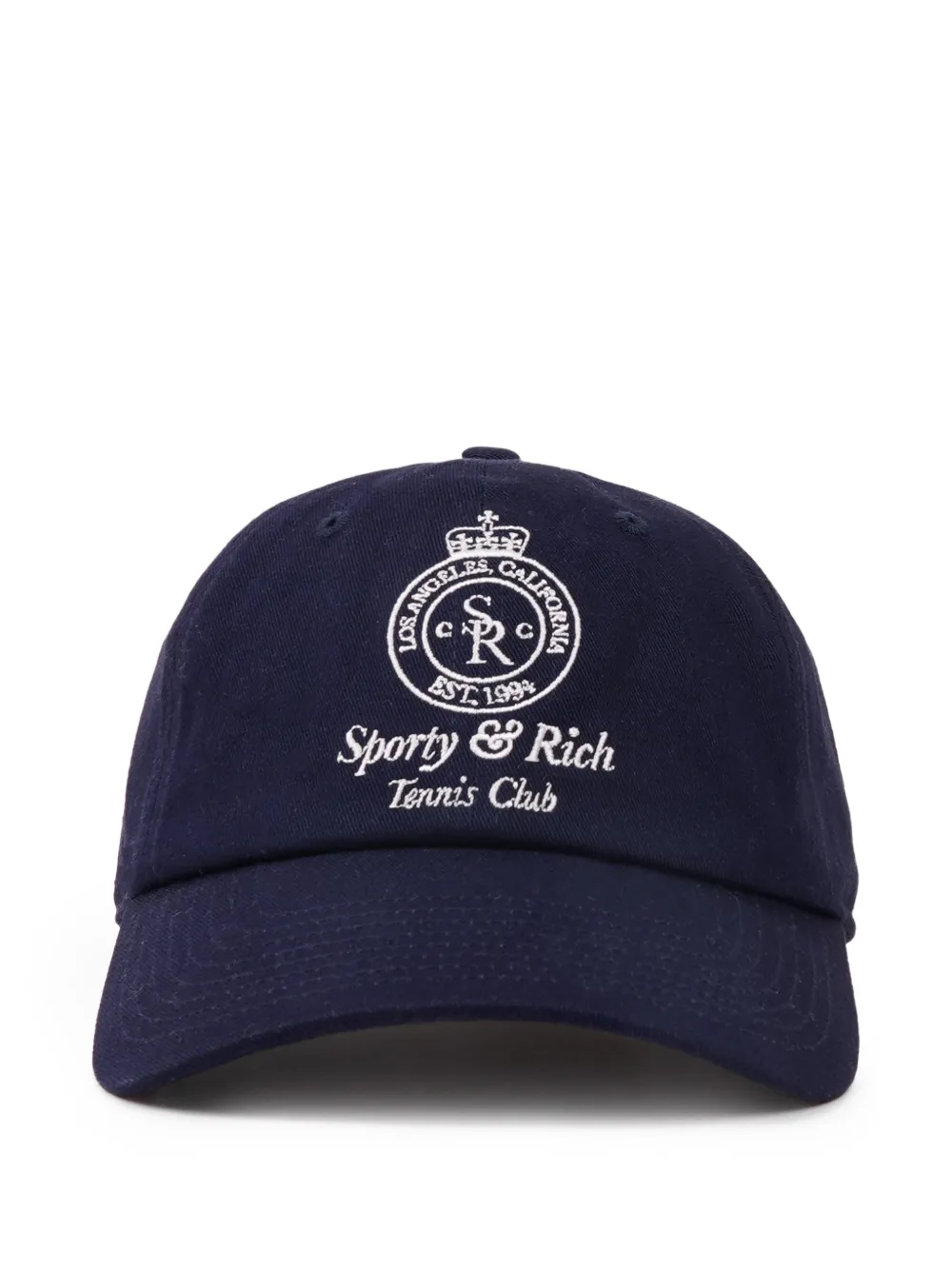 Sporty & Rich embroidered hat - Blu