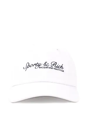 Sporty & Rich ロゴ キャップ | ニュートラル | FARFETCH JP
