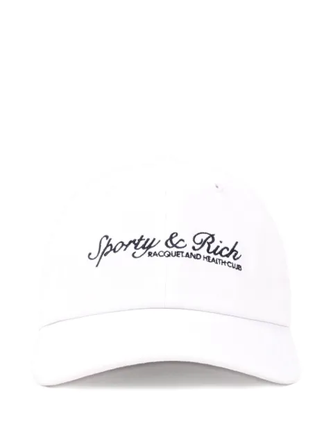 Sporty & Rich Syracuse Baseballkappe mit Stickerei