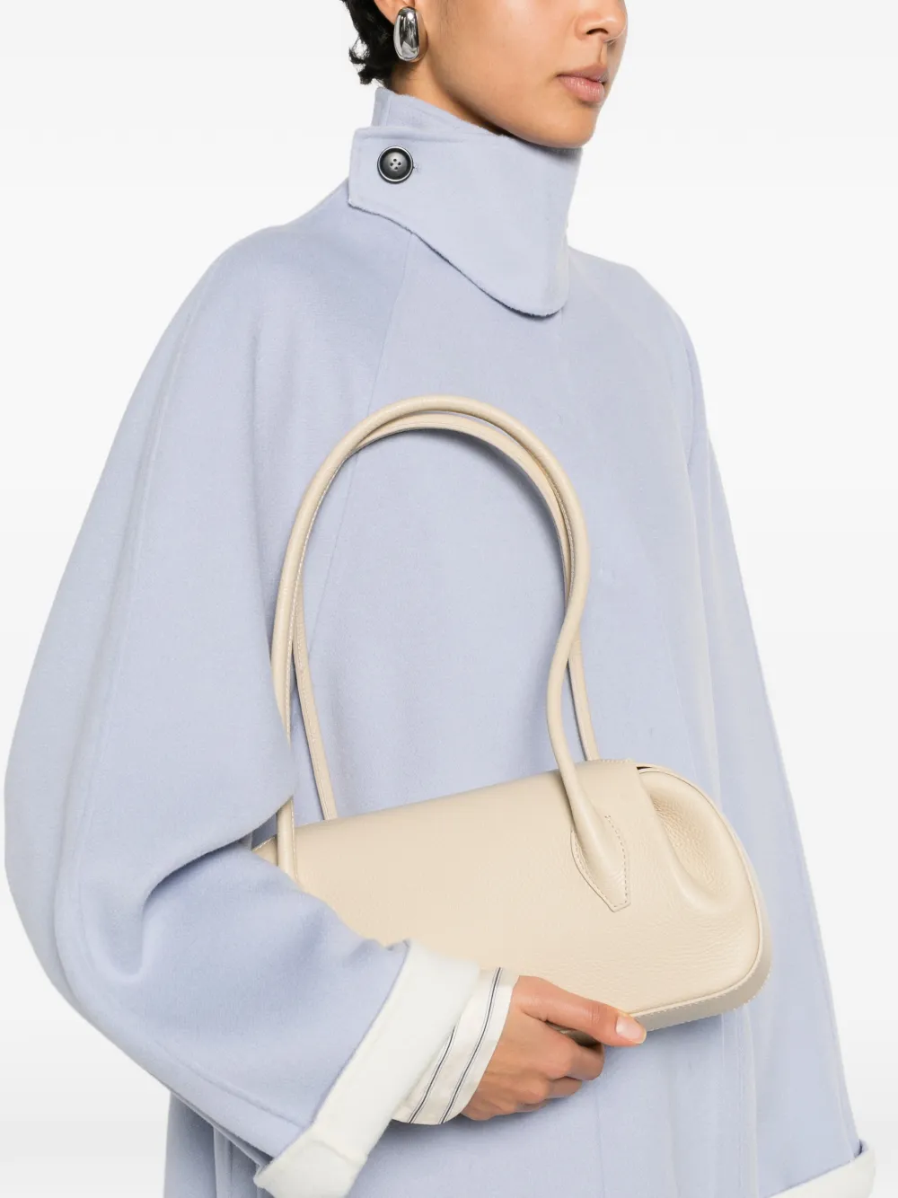 Yuzefi Oyster shoulder bag - Beige