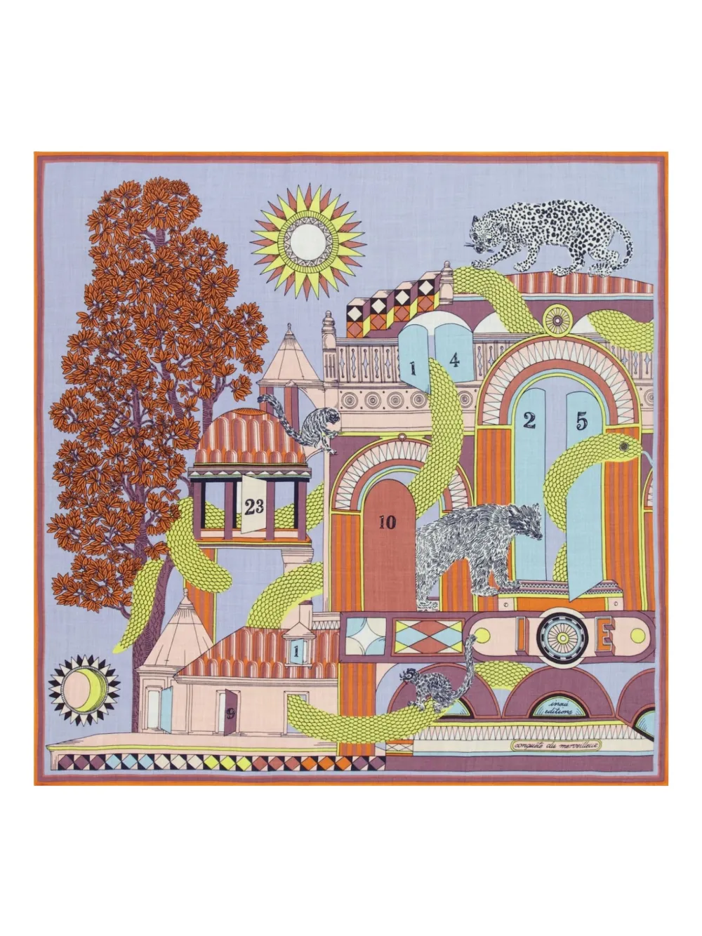 Inoui Editions Nicolas scarf - Blu