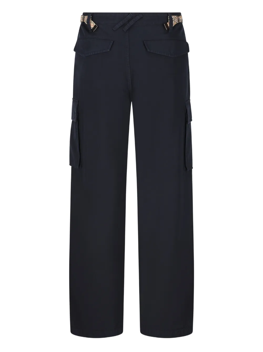 Burberry cotton cargo pants - Blauw