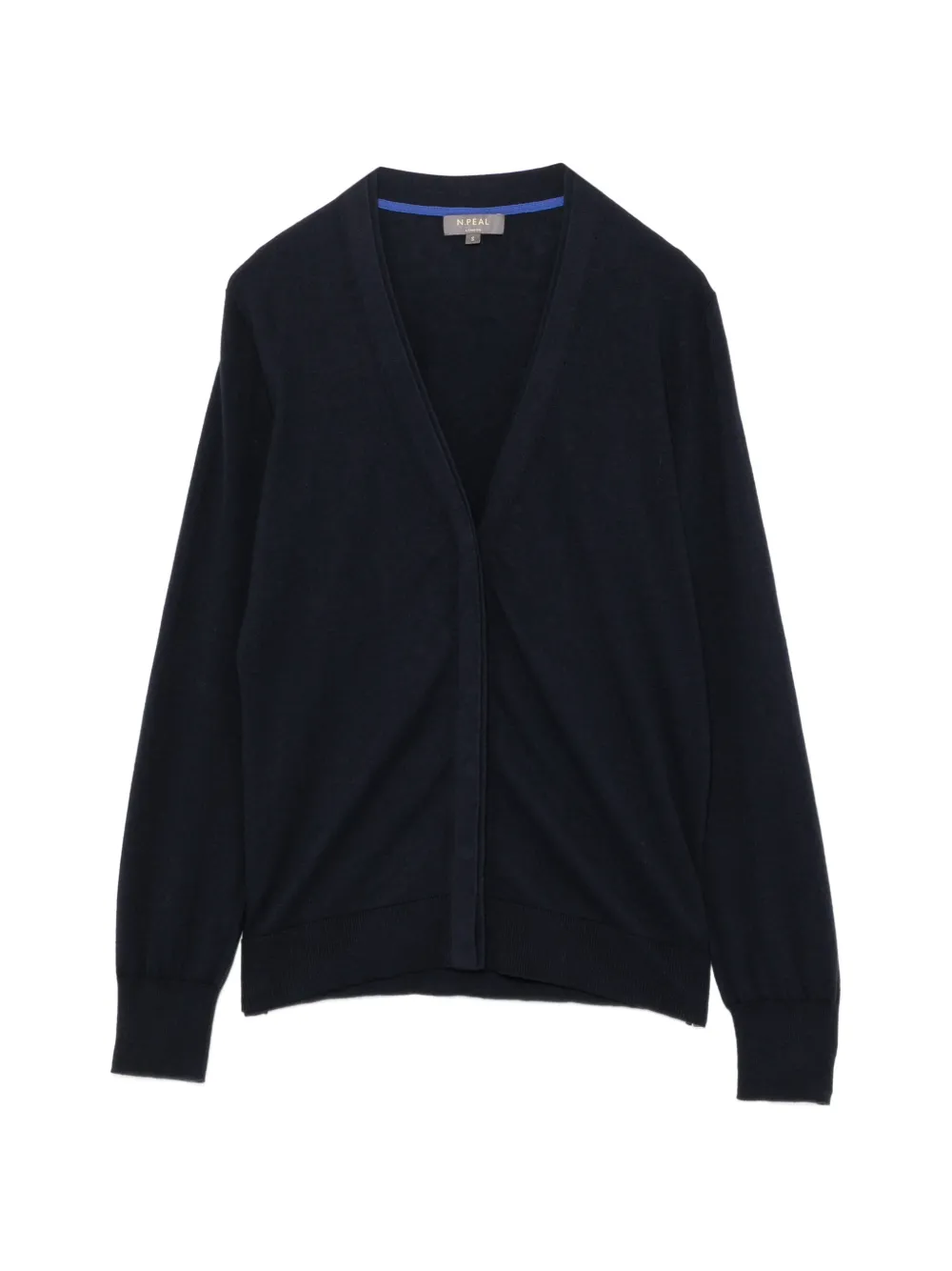 N.Peal Cardigan con scollo a V - Blu