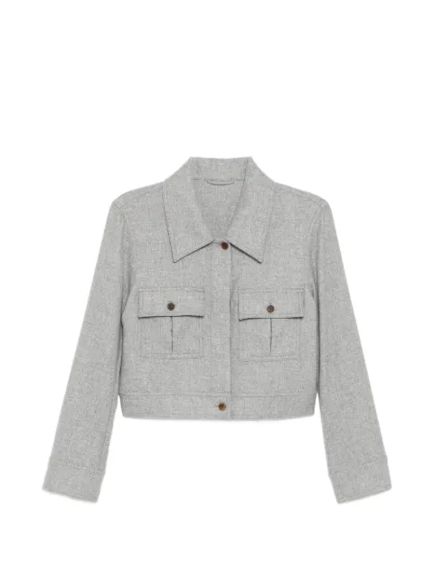 N.Peal cashmere cropped jacket
