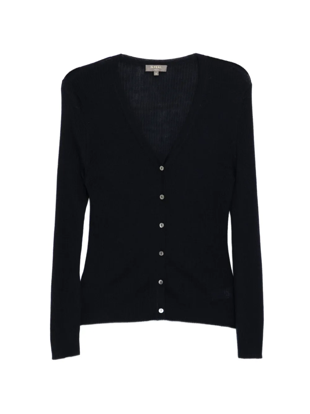 N.Peal Cardigan con scollo a V - Blu