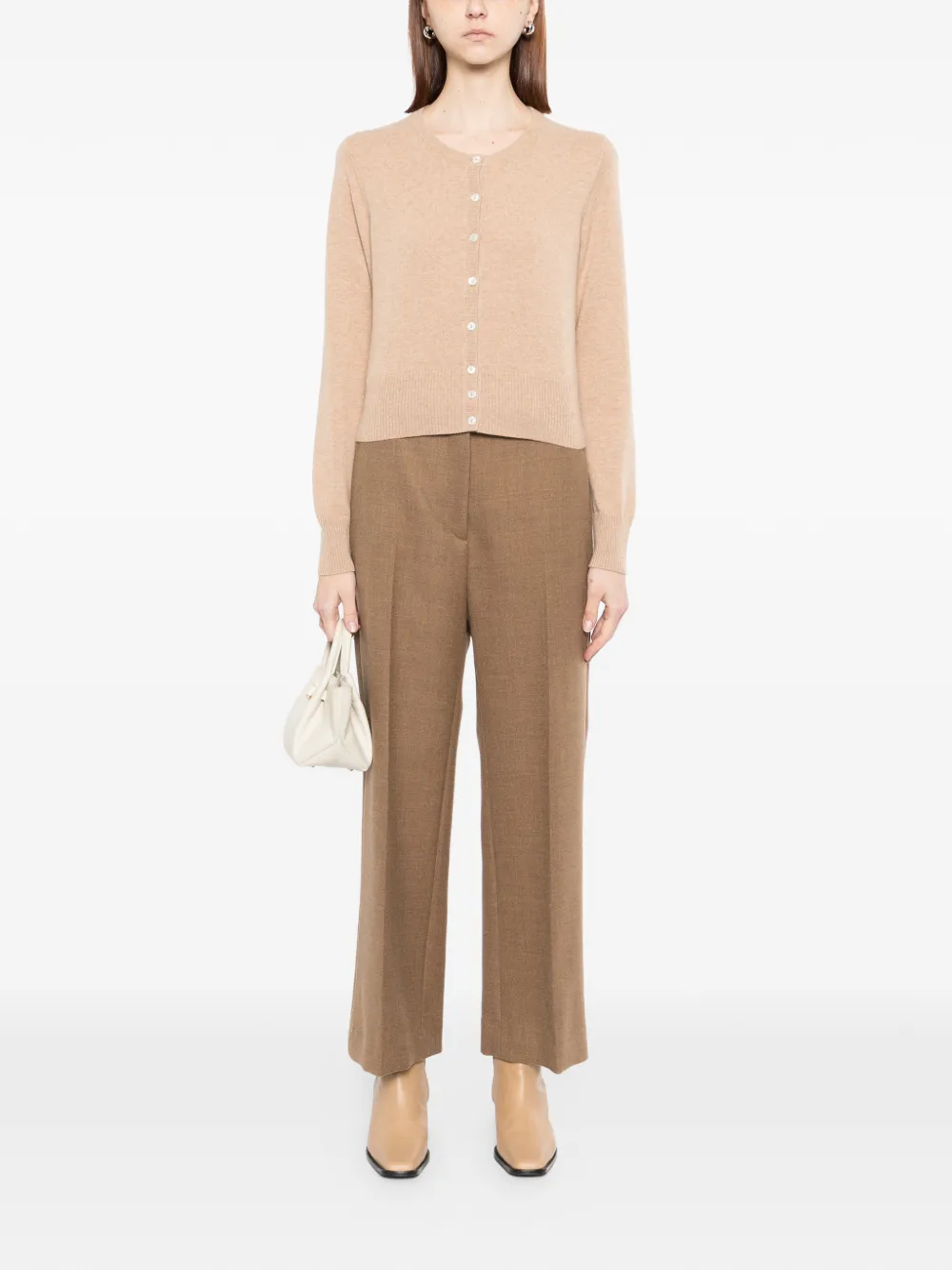 N.Peal Cropped vest Beige