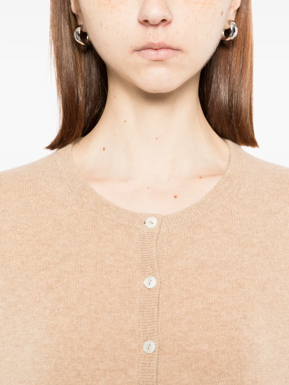 N.Peal Cropped vest Beige
