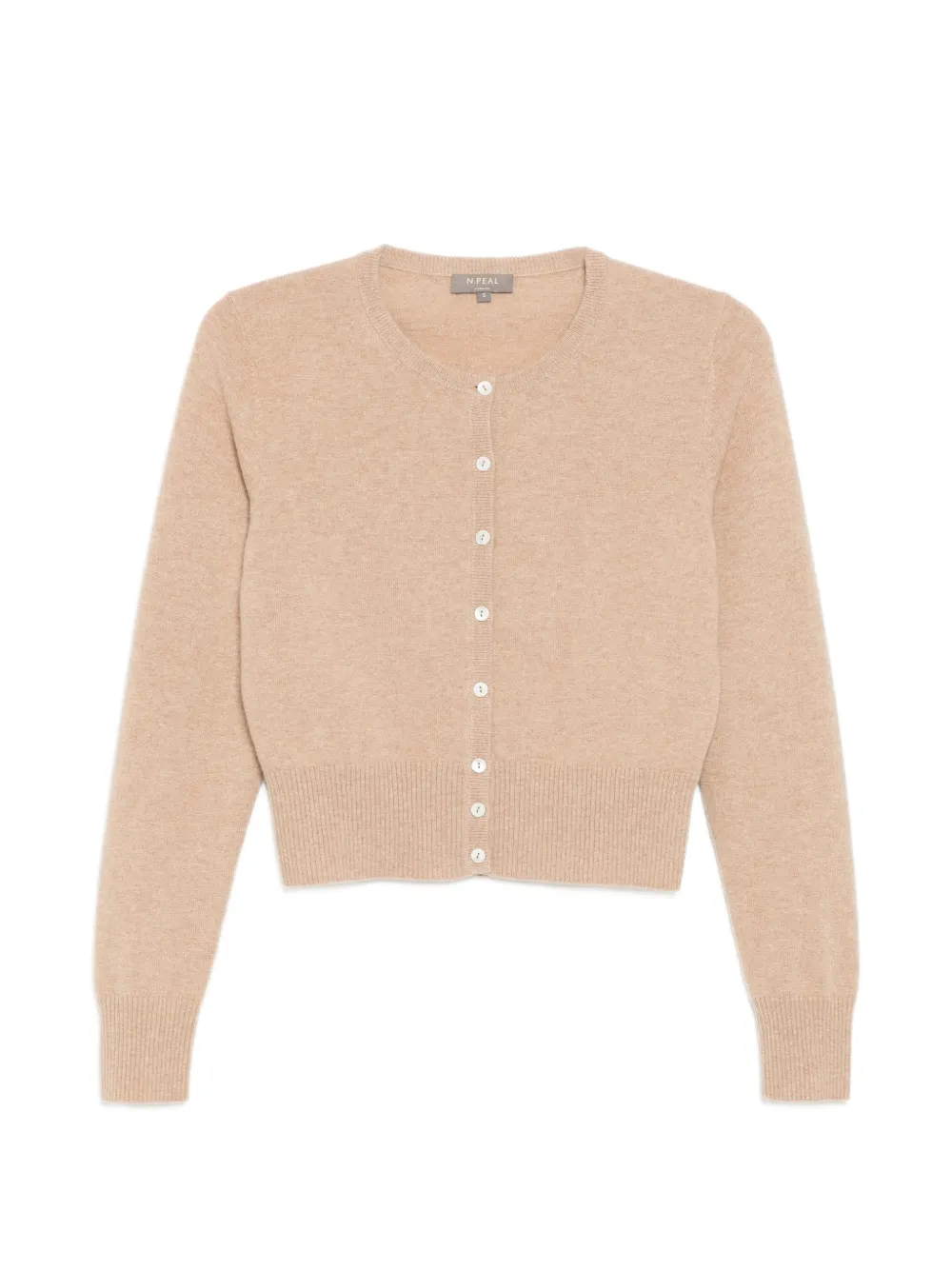 N.Peal Cardigan crop - Toni neutri