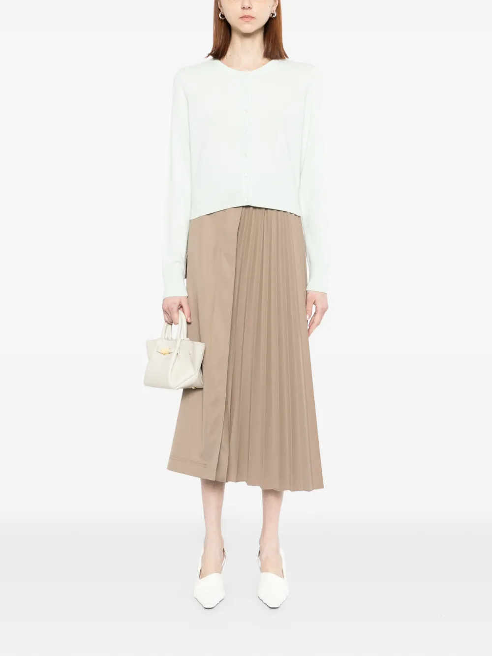  N.peal Ivy Cropped Cardigan - Green 