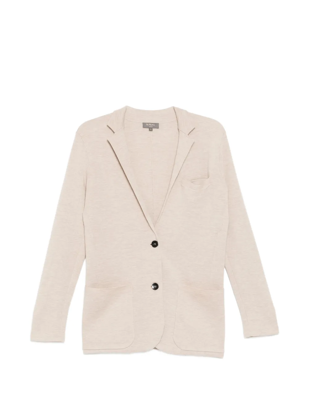 N.Peal Blazer monopetto con revers classici - Toni neutri