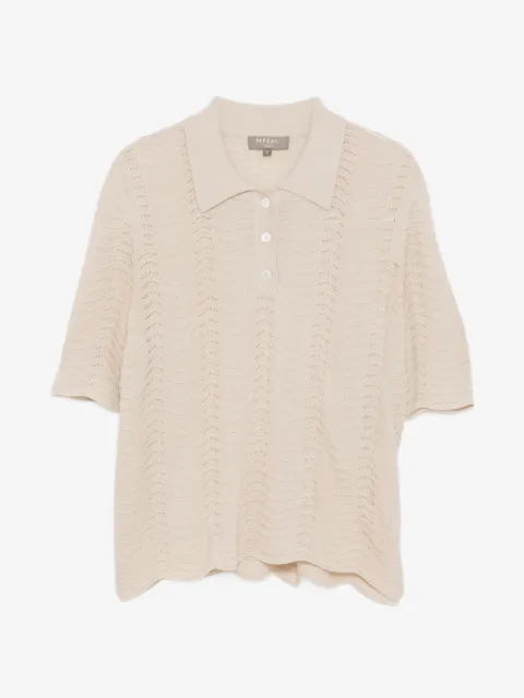 N.Peal waverly polo top