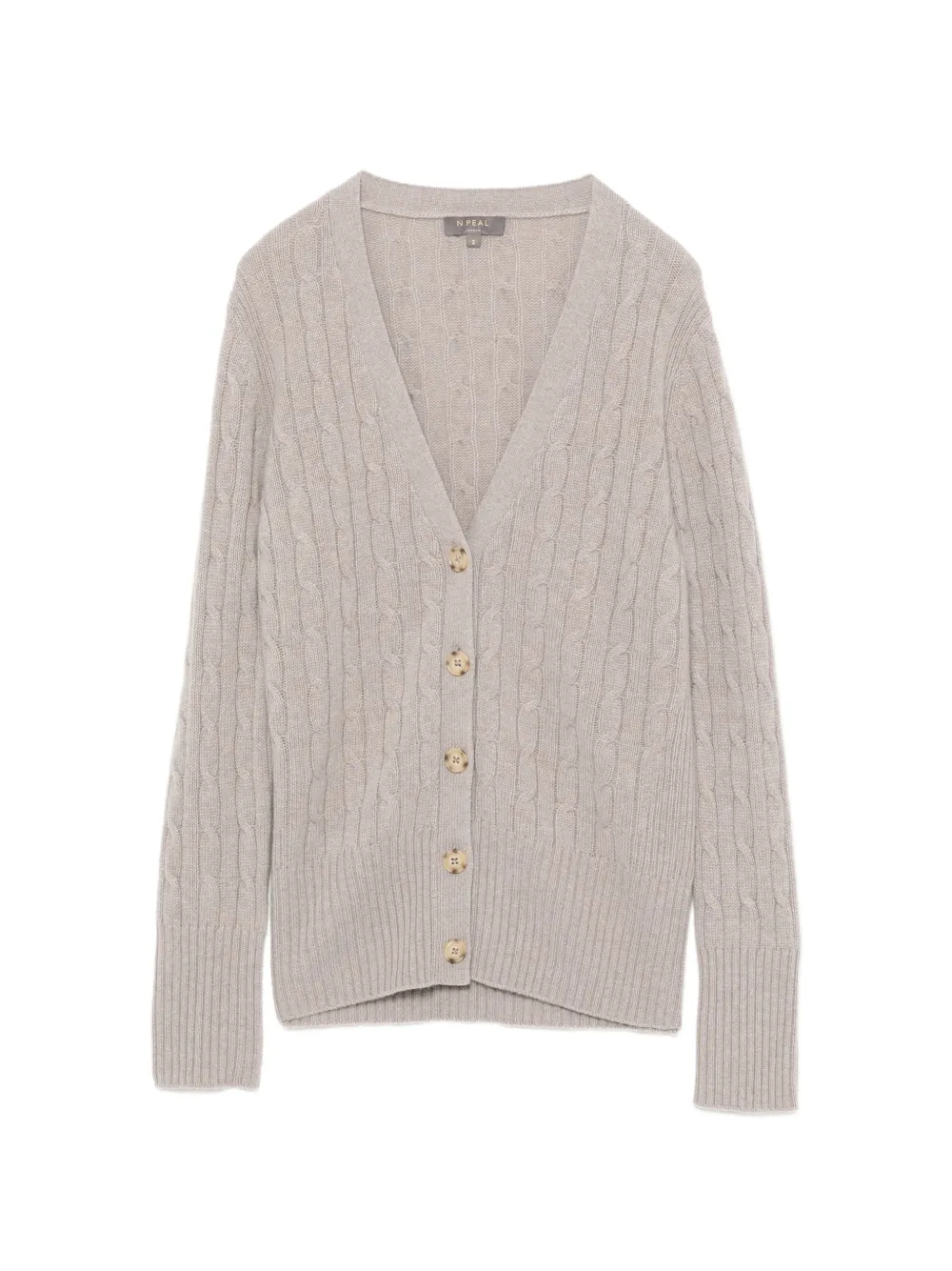 N.Peal Clara cardigan - Neutrals