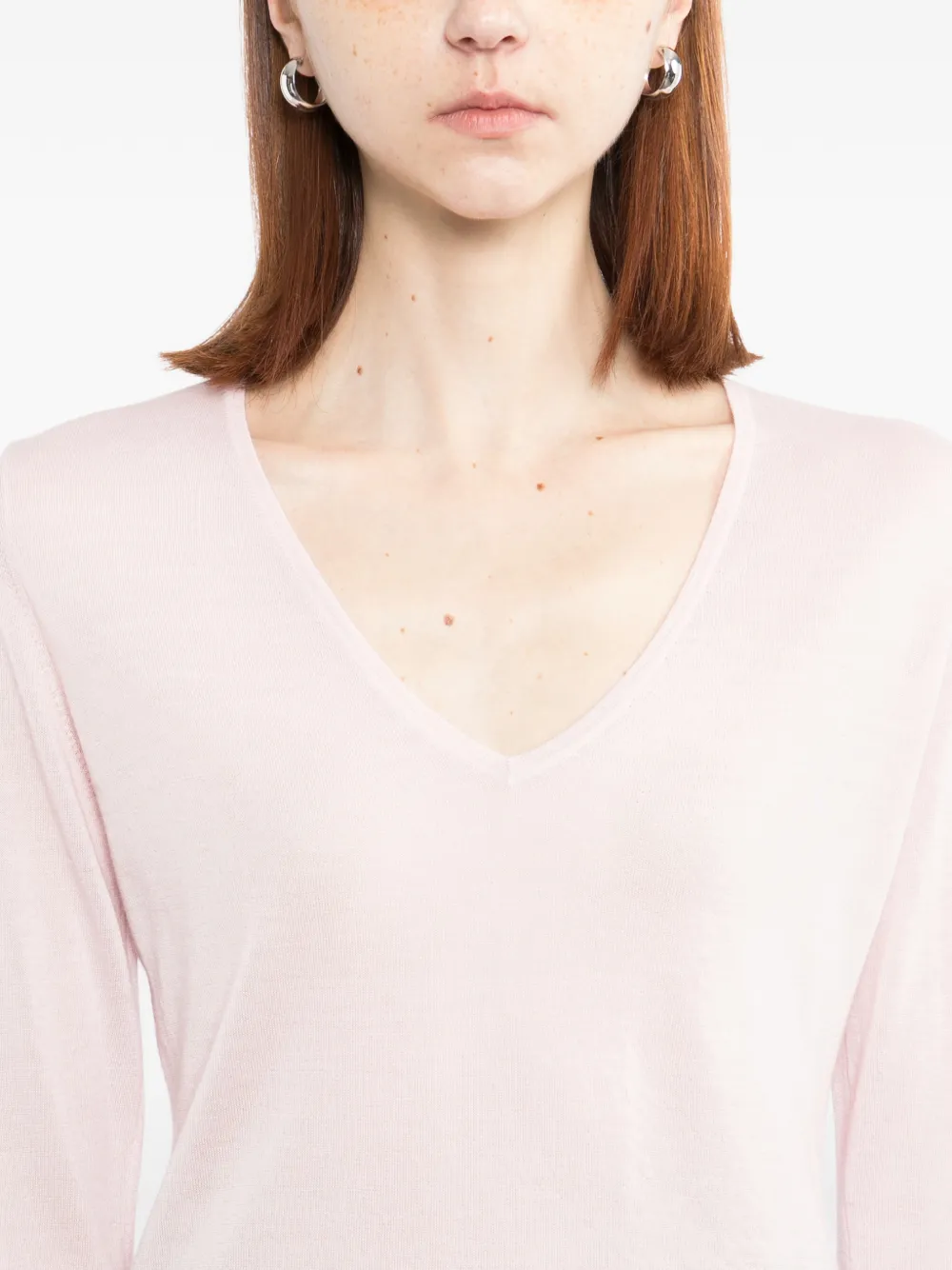 N.Peal Imogen top Roze