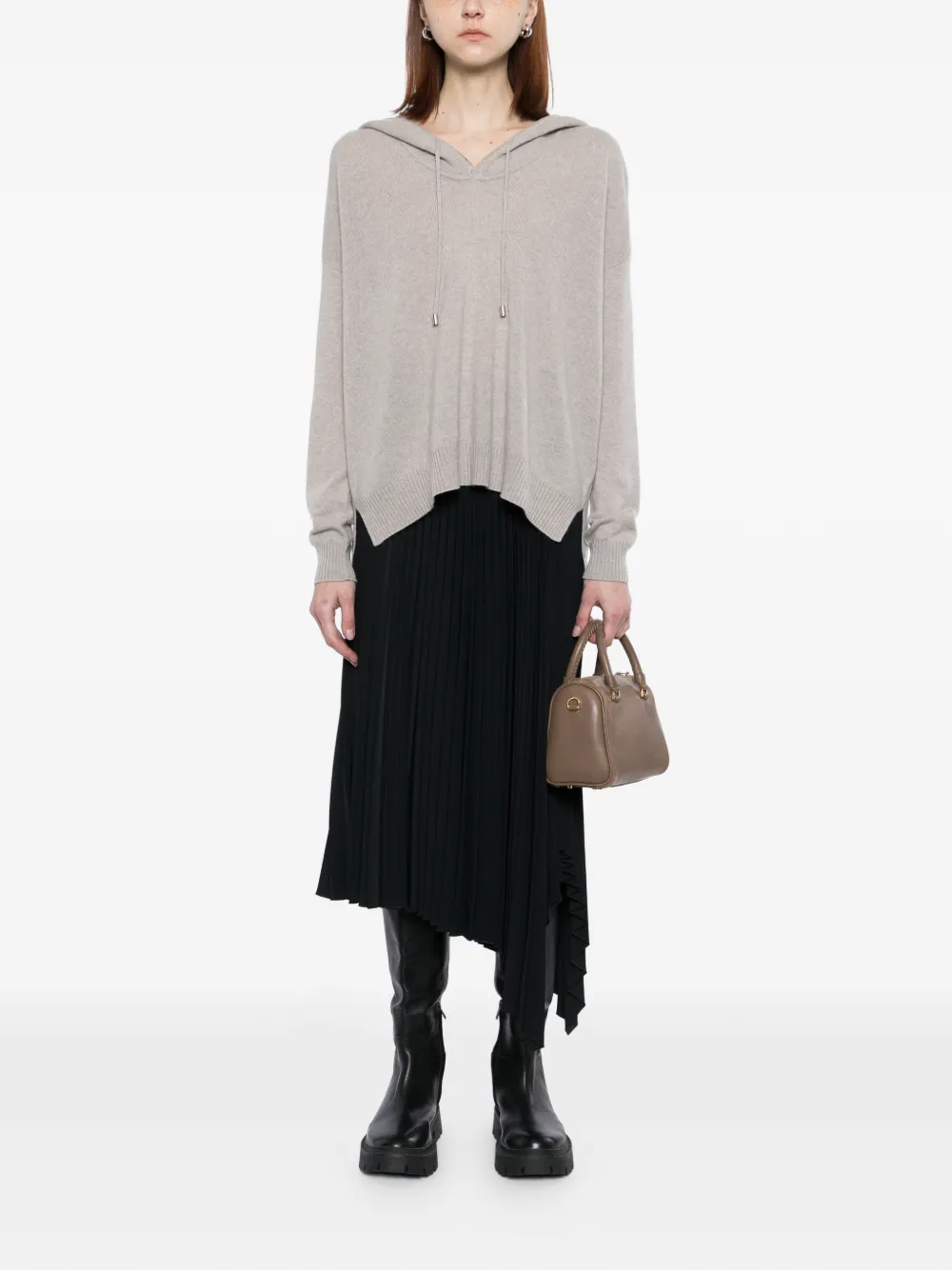 N.Peal Maya hoodie Bruin