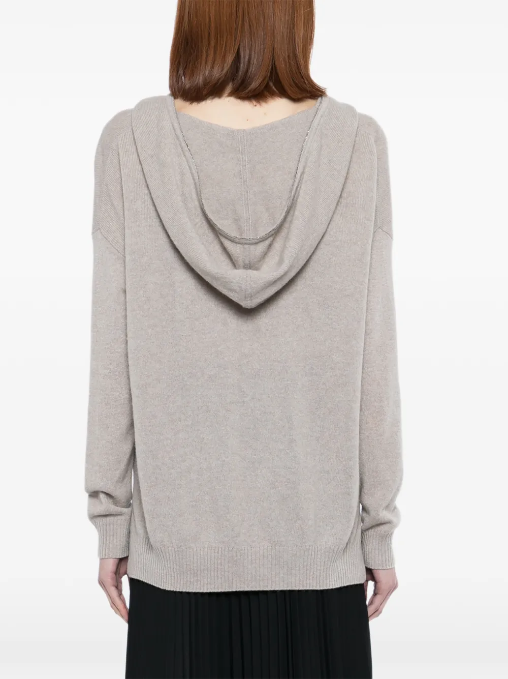 N.Peal Maya hoodie Bruin