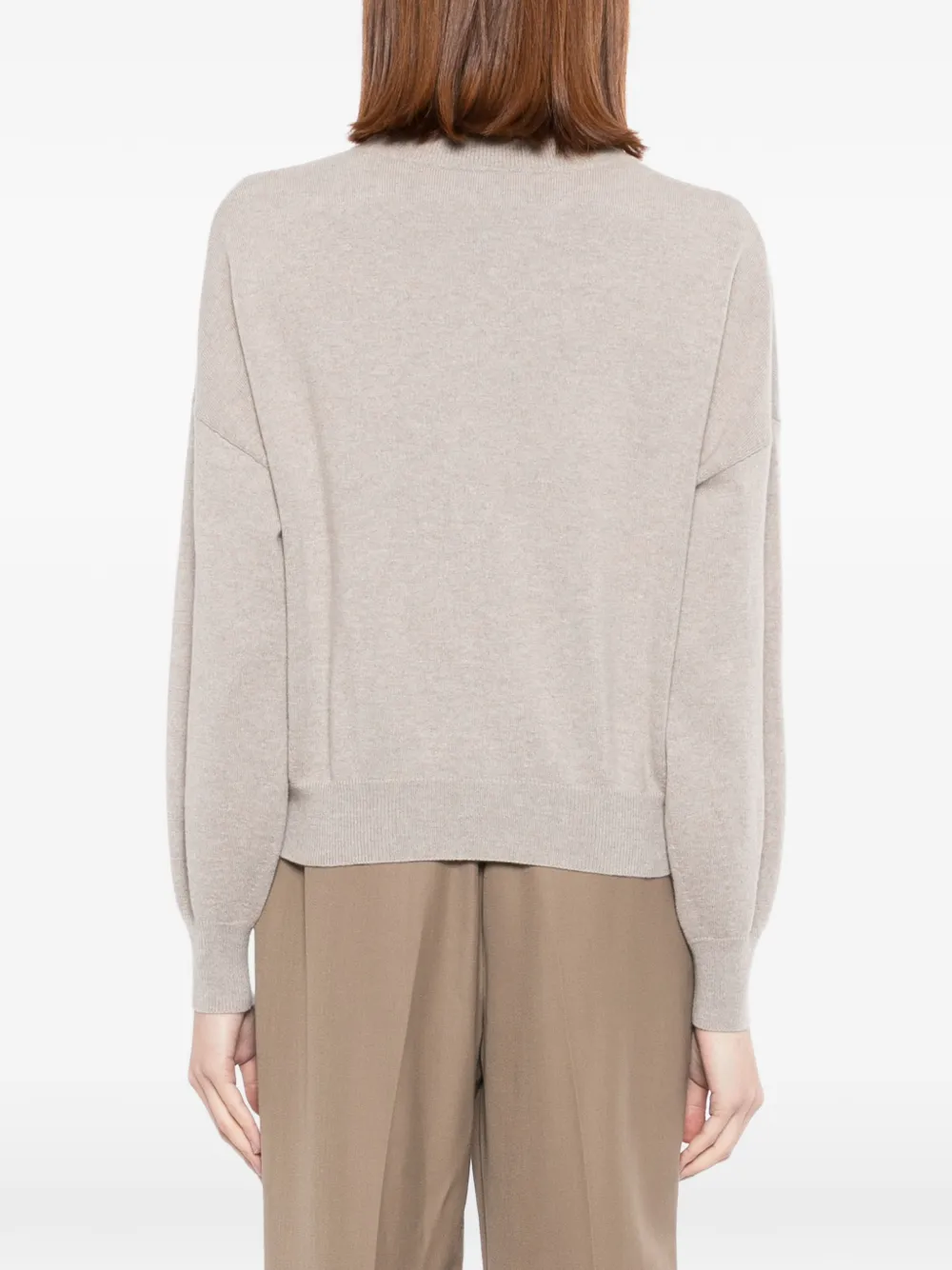 balloon-sleeve jumper