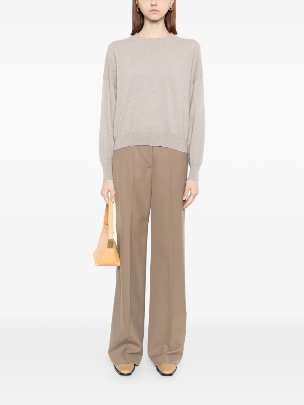  N.peal Balloon Sleeve Jumper - Neutrals 