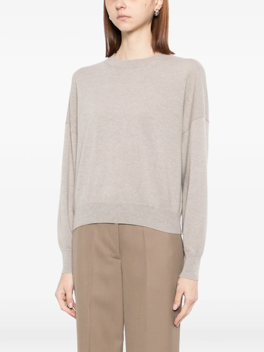 N.peal Balloon Sleeve Jumper - Neutrals 