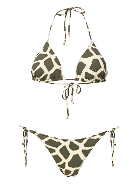 SOFIA ERHAN  KYLE printed tie bikini